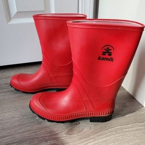 Kamik kids rain boots